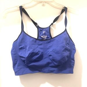 Old Navy XL purple & black sports bra